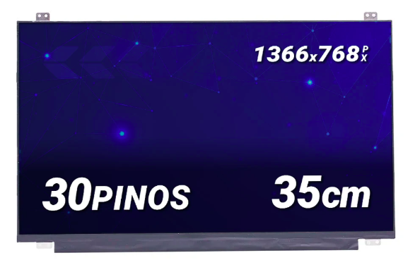 TE148 - TELA 15.6 SLIM 30 PINOS HD